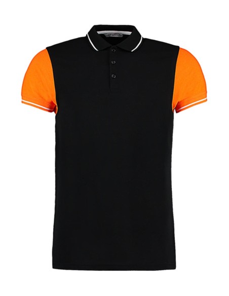 Fashion Fit Contrast Tipped Polo0
