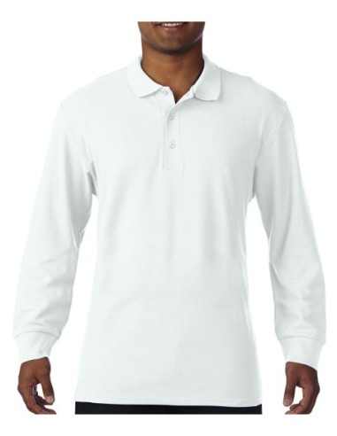 Premium Cotton Adult Double Piqué Polo LS0