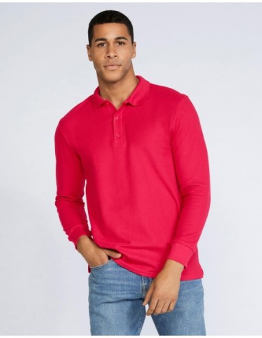 Premium Cotton Adult Double Piqué Polo LS3