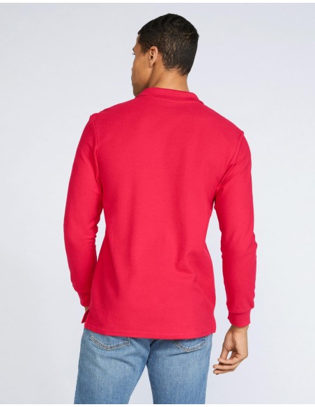 Premium Cotton Adult Double Piqué Polo LS4