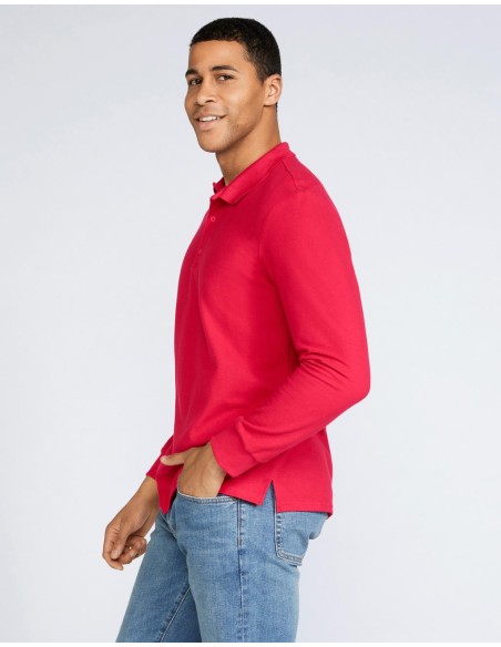Premium Cotton Adult Double Piqué Polo LS5
