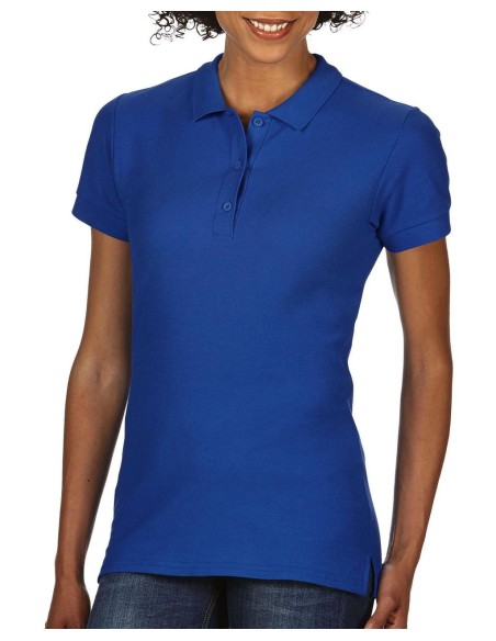 Premium Cotton Ladies Double Piqué Polo3
