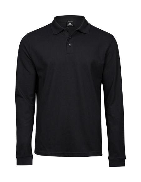 Luxury LS Stretch Polo1