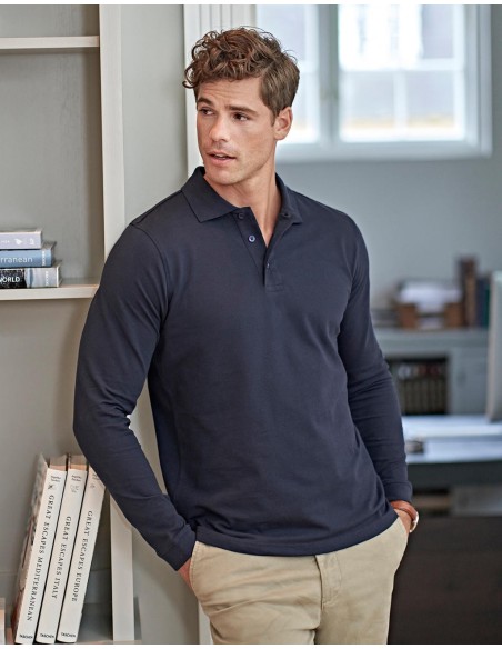 Luxury LS Stretch Polo4