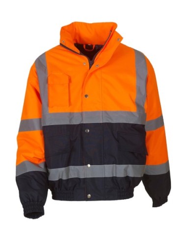 Fluo 2-Tone Bomber Jacket0