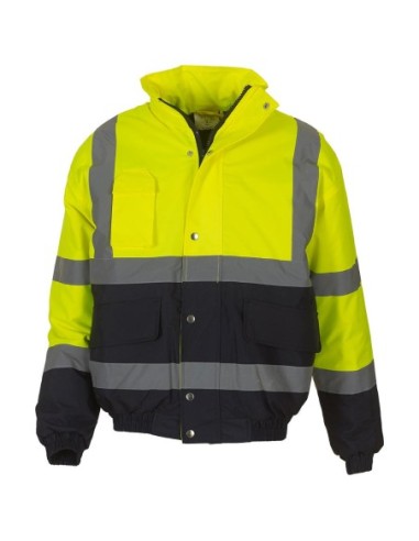 Fluo 2-Tone Bomber Jacket1