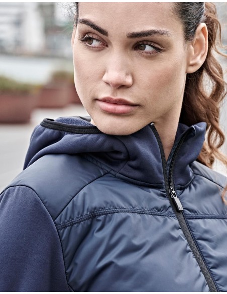 Womens Hybrid-Stretch Hooded Jacket4