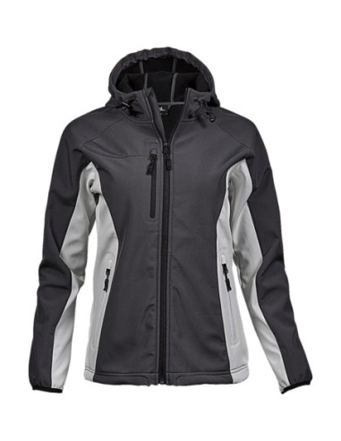 Ladies Hooded Lightweight Performance Softshell0
