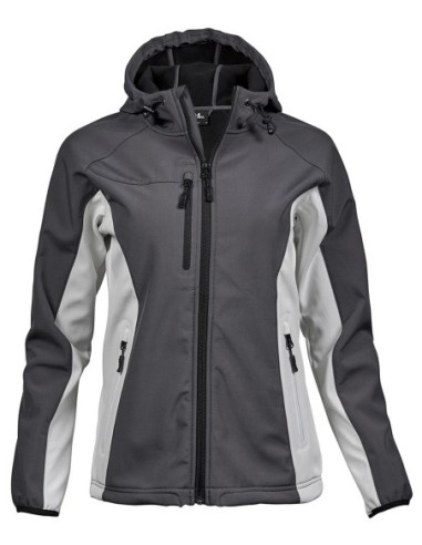 Ladies Hooded Lightweight Performance Softshell1