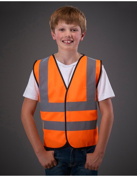 Kids Fluo 2 Band + Brace Waistcoat2