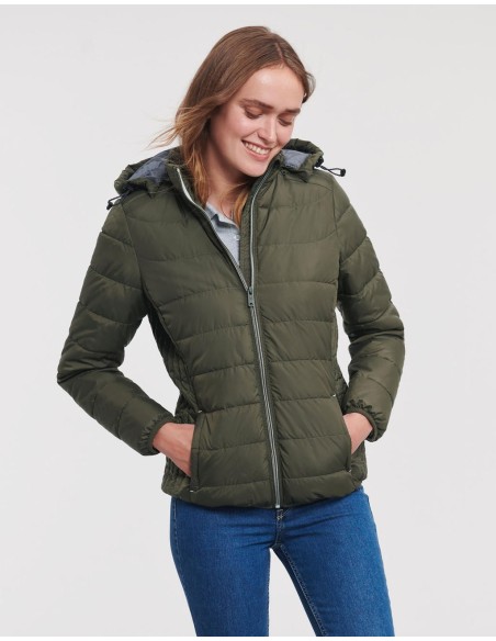 Ladies Hooded Nano Jacket4