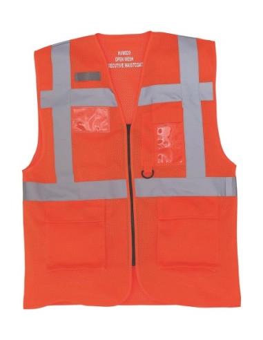 Fluo Open Mesh Executive Waistcoat0