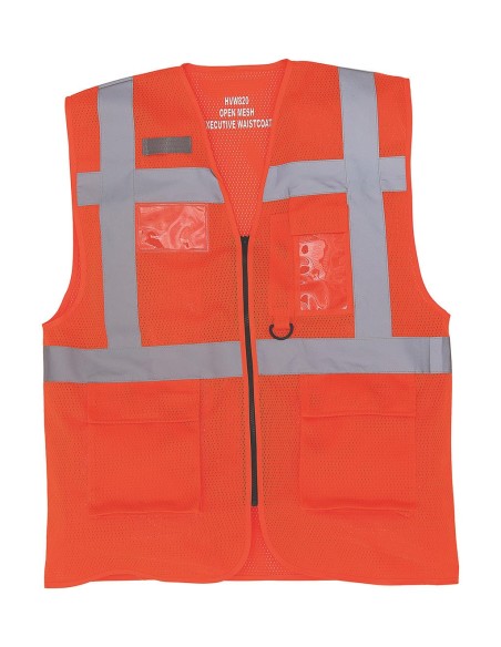 Fluo Open Mesh Executive Waistcoat0