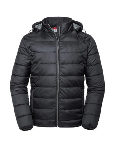 Mens Hooded Nano Jacket0