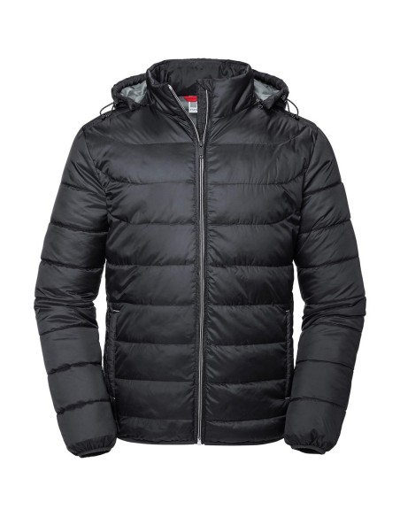 Mens Hooded Nano Jacket0