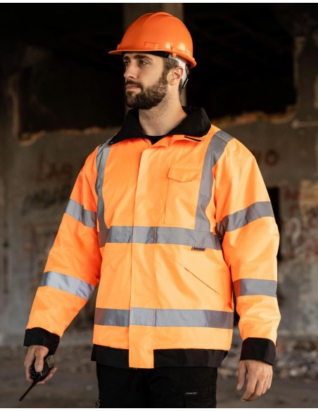 Hi-Vis Rain Jacket Lite "Kaunas"2