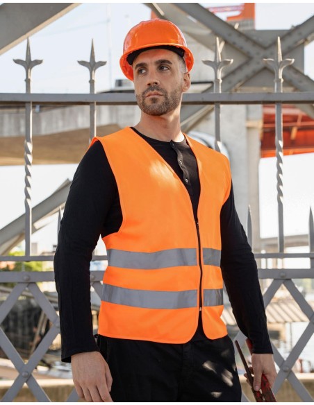 Safety Vest with Zipper "Cologne"2