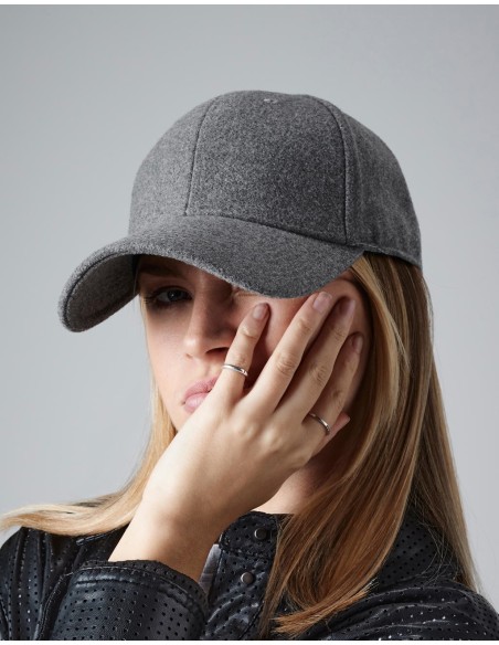 Melton Wool 6 Panel Cap2