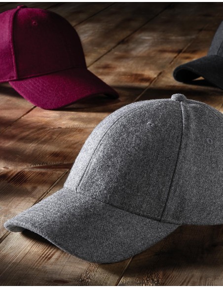 Melton Wool 6 Panel Cap3