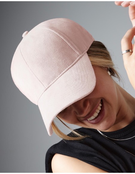 Faux Suede 6 Panel Cap4