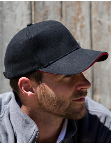 Sandwich Brushed Cotton Cap2