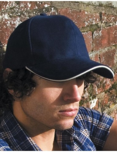Sandwich Brushed Cotton Cap4
