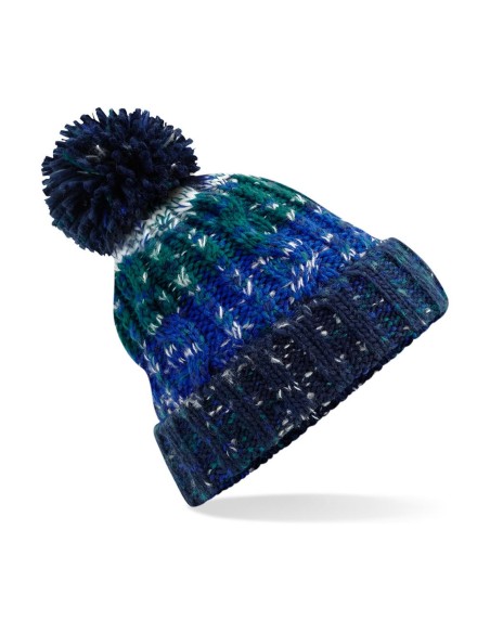 Corkscrew Pom Pom Beanie3