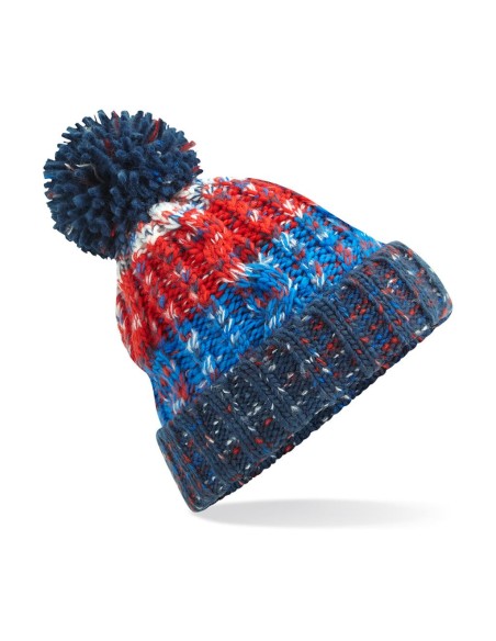 Corkscrew Pom Pom Beanie4