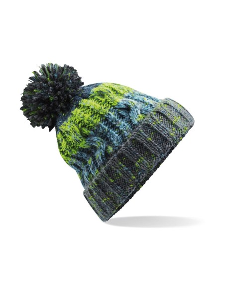 Corkscrew Pom Pom Beanie8