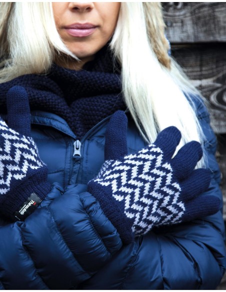 Pattern Thinsulate Glove2