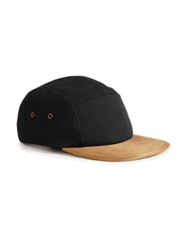 Suede Peak 5 Panel Cap0