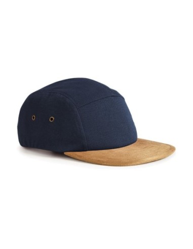 Suede Peak 5 Panel Cap1