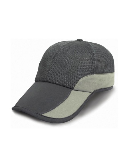 Mesh Cap with Peak Ticket Holder0