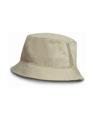 Sporty Hat with Mesh Panels0