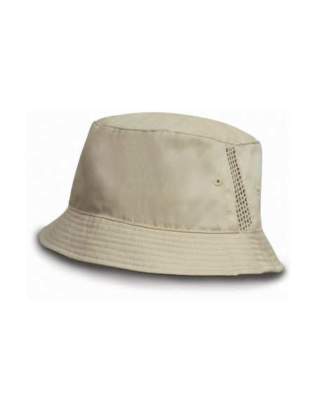 Sporty Hat with Mesh Panels0
