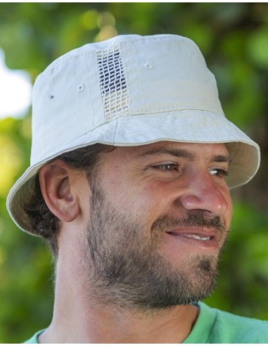 Sporty Hat with Mesh Panels1