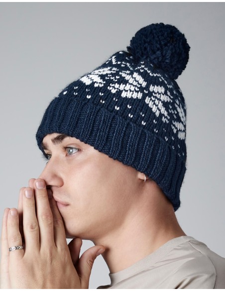 Fair Isle Snowstar® Beanie5