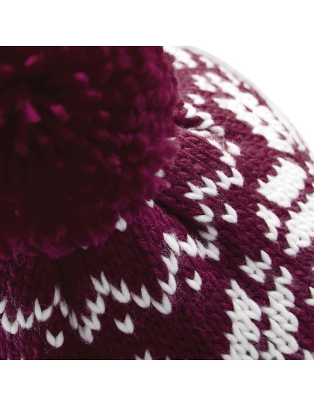 Fair Isle Snowstar® Beanie7
