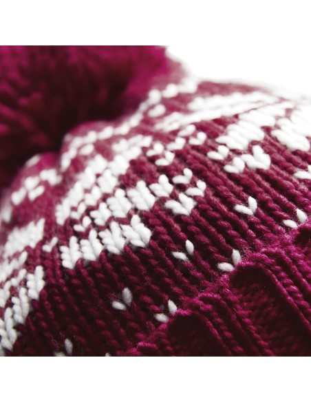 Fair Isle Snowstar® Beanie8