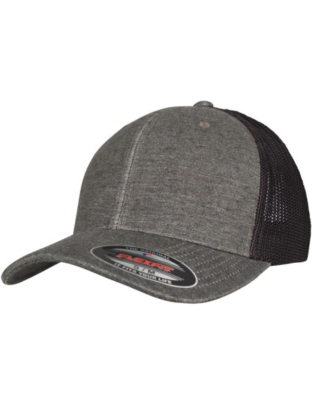 Retro Trucker Melange Cap1