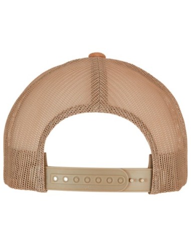 Suede Leather Trucker Cap4