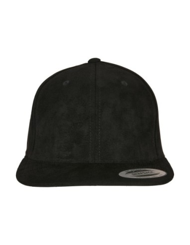 Suede Leather Snapback0