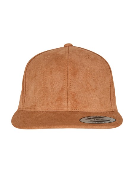 Suede Leather Snapback1