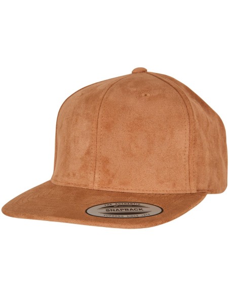 Suede Leather Snapback2