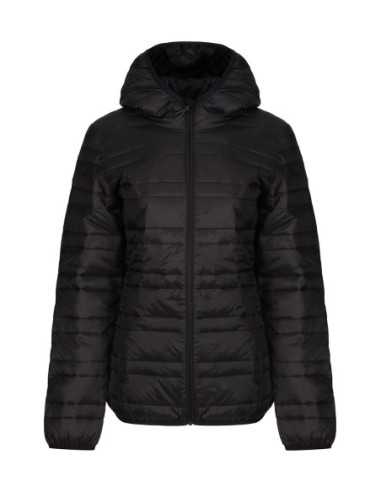 Womens Hooded Firedown Baffle Jacket1