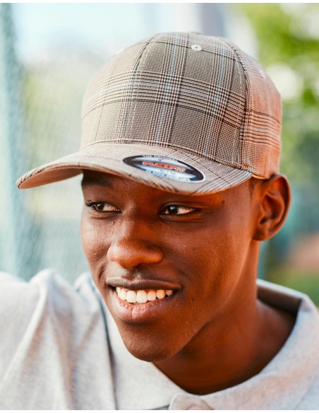 Glen Check Cap2
