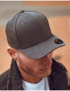 Heringbone Melange Cap1