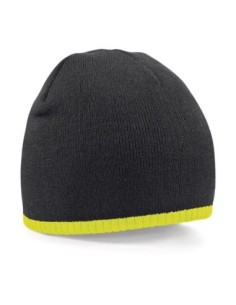 Two-Tone Beanie Knitted Hat6 2