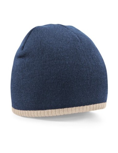 Two-Tone Beanie Knitted Hat5
