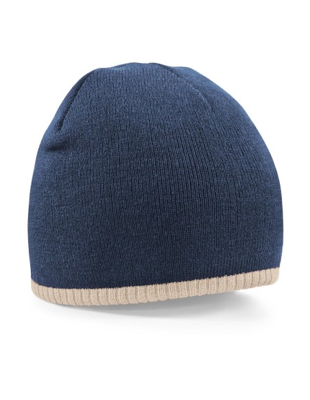 Two-Tone Beanie Knitted Hat5